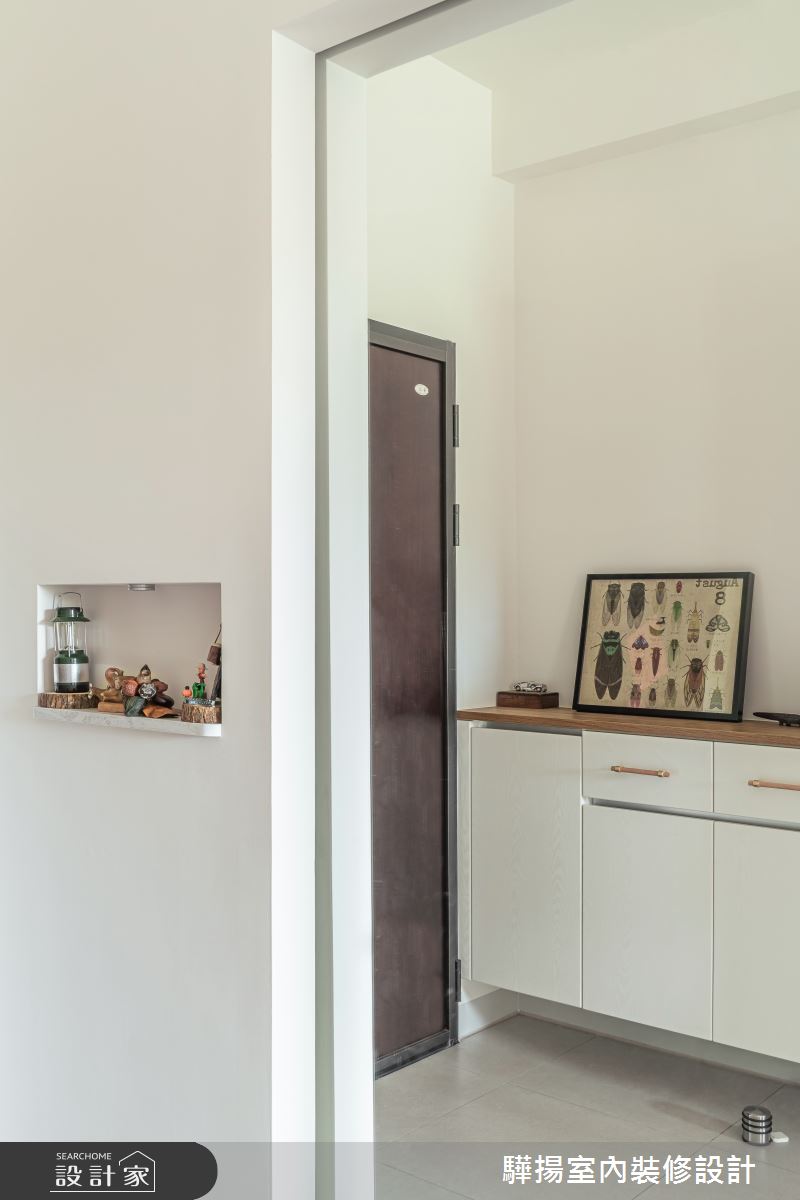 26坪新成屋(5年以下)＿現代風玄關案例圖片＿驊揚室內裝修設計有限公司＿驊揚_58文森青3F之6
