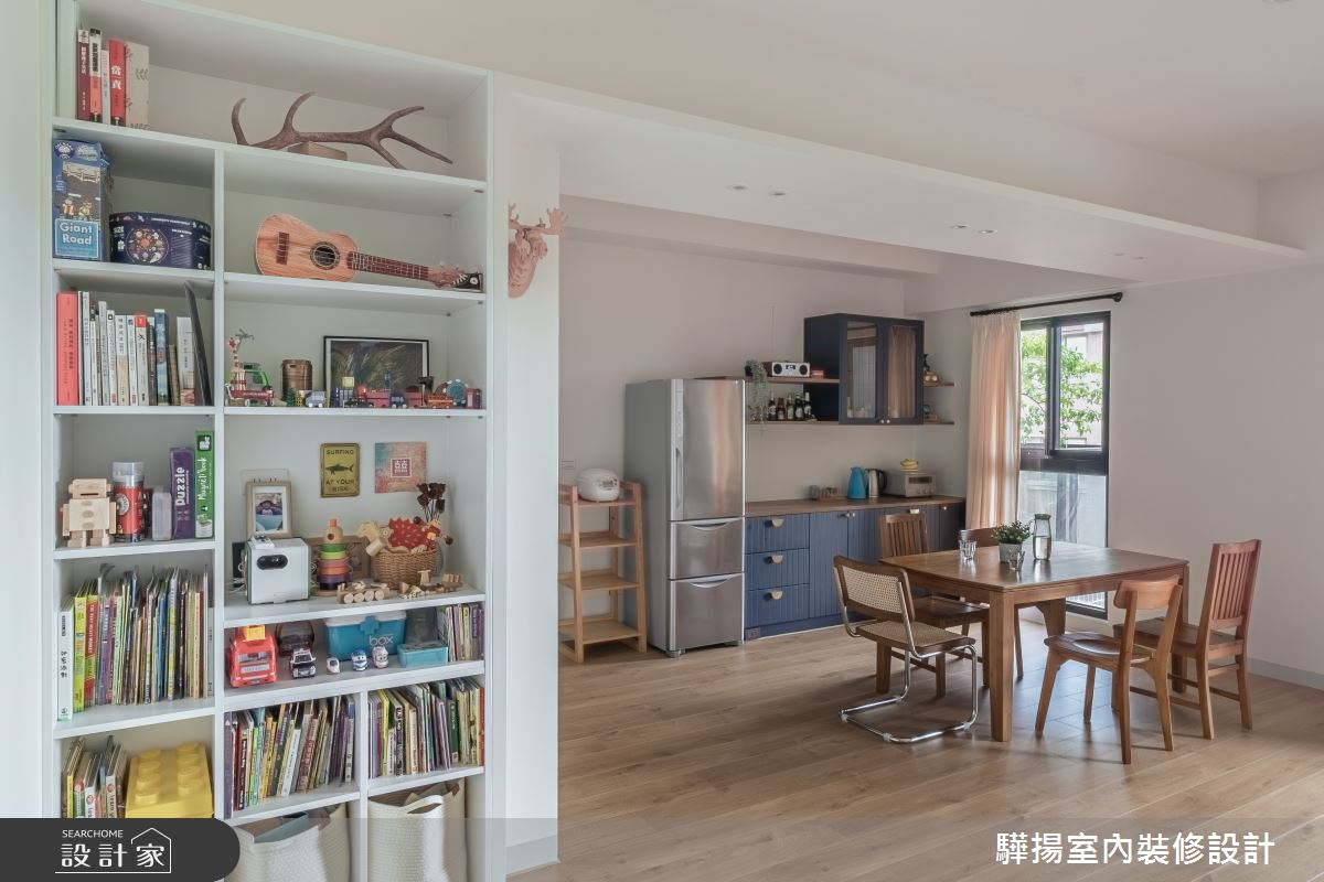 26坪新成屋(5年以下)＿現代風餐廳廚房案例圖片＿驊揚室內裝修設計有限公司＿驊揚_58文森青3F之8