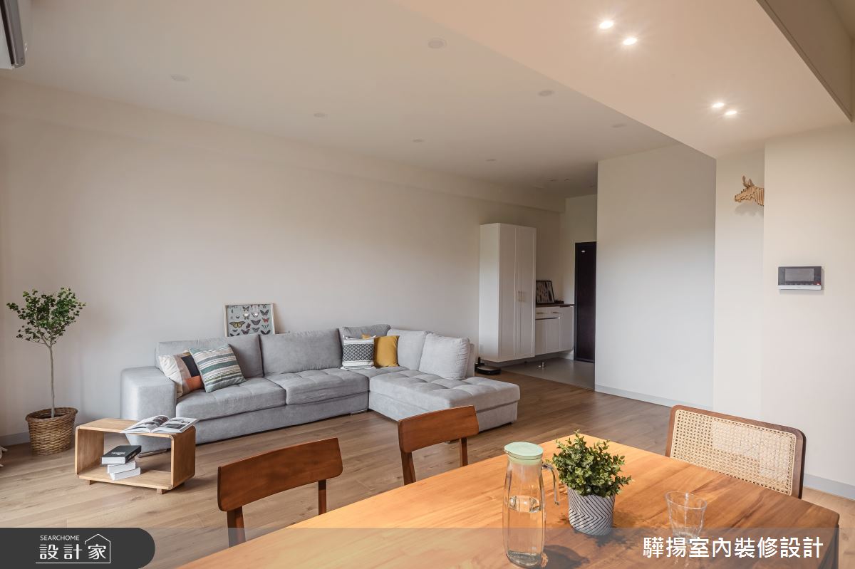 26坪新成屋(5年以下)＿現代風客廳餐廳案例圖片＿驊揚室內裝修設計有限公司＿驊揚_58文森青3F之10