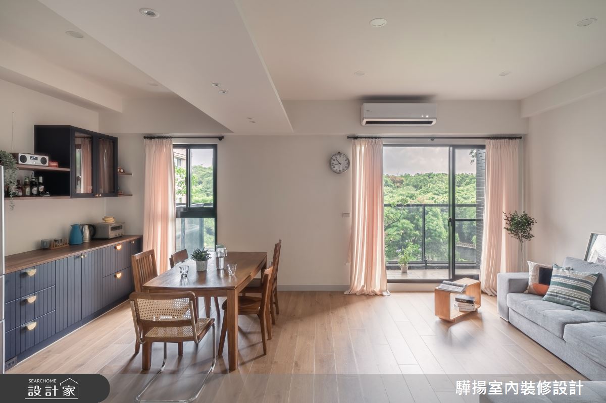 26坪新成屋(5年以下)＿現代風客廳餐廳案例圖片＿驊揚室內裝修設計有限公司＿驊揚_58文森青3F之14