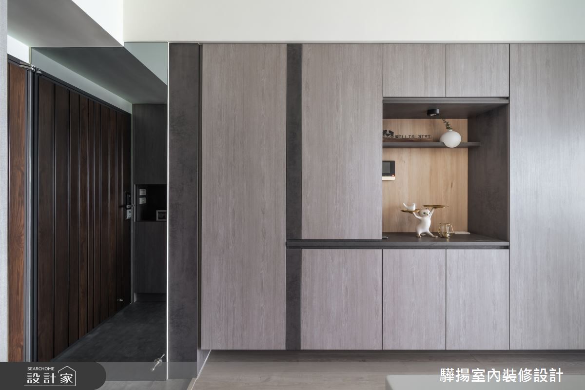 17坪新成屋(5年以下)＿現代風玄關案例圖片＿驊揚室內裝修設計有限公司＿驊揚_59森河畔F1之7