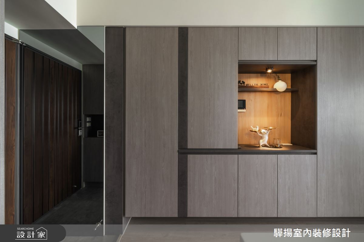 17坪新成屋(5年以下)＿現代風玄關案例圖片＿驊揚室內裝修設計有限公司＿驊揚_59森河畔F1之8