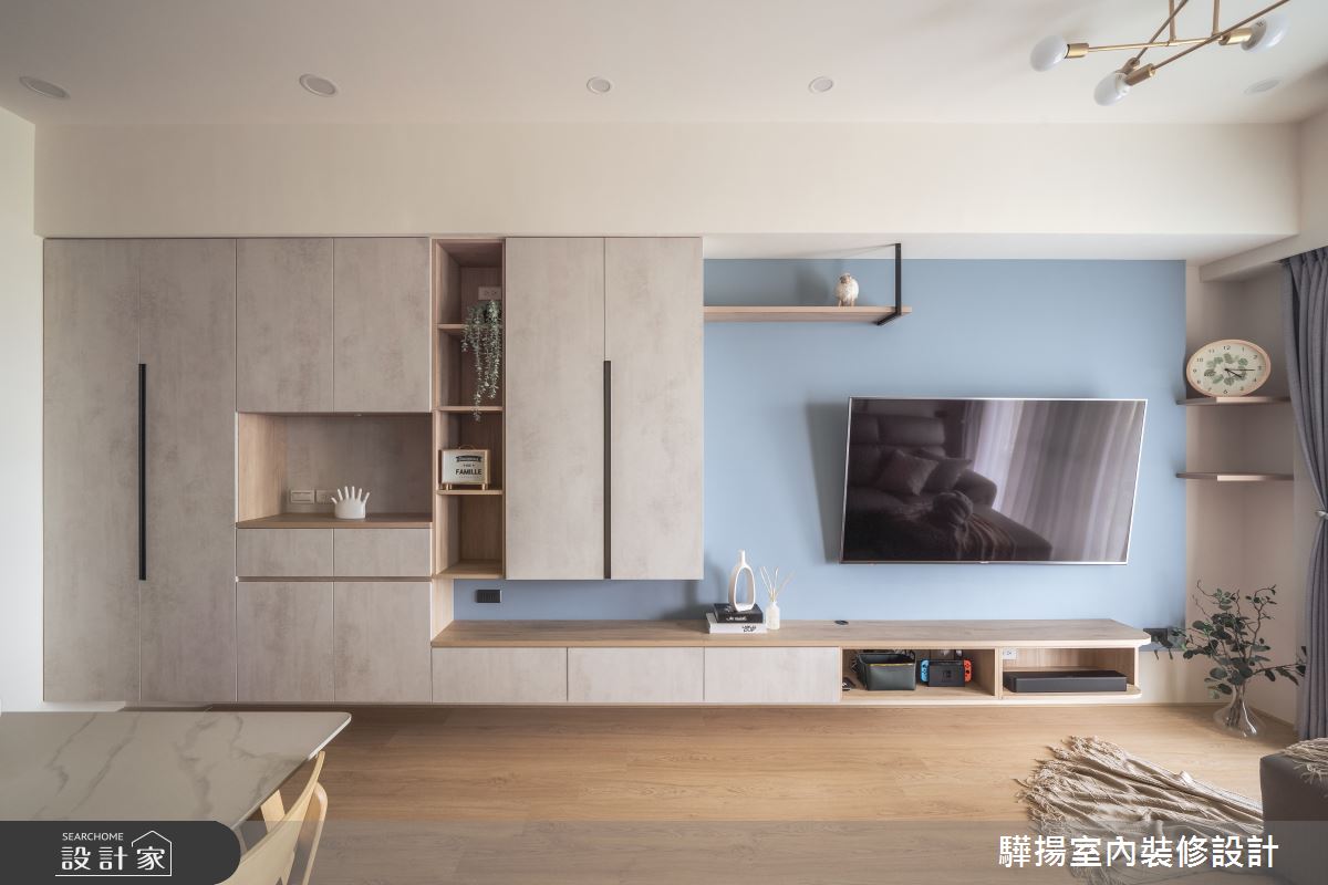 15坪新成屋(5年以下)＿現代風客廳案例圖片＿驊揚室內裝修設計有限公司＿驊揚_60之4