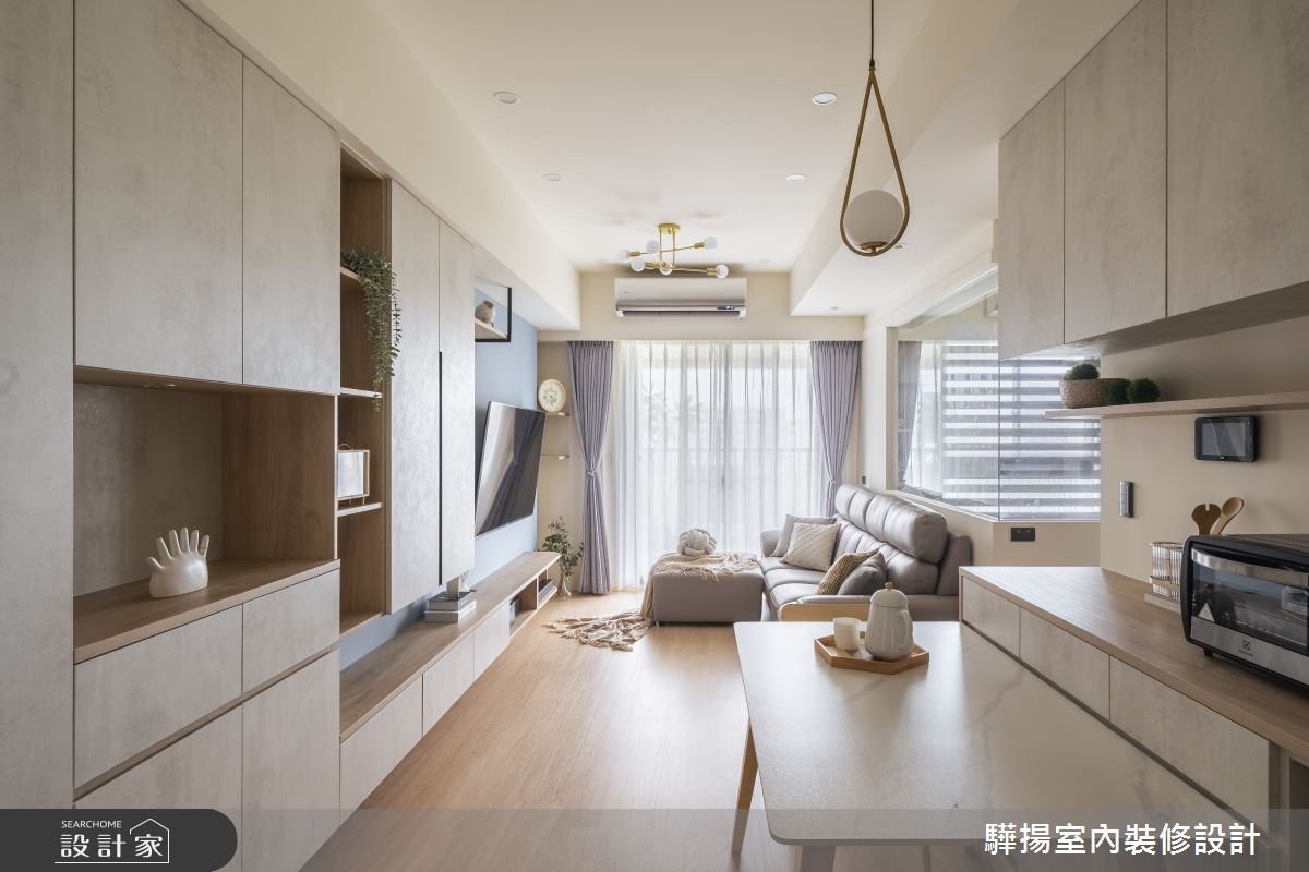 15坪新成屋(5年以下)＿現代風客廳餐廳案例圖片＿驊揚室內裝修設計有限公司＿驊揚_60之10