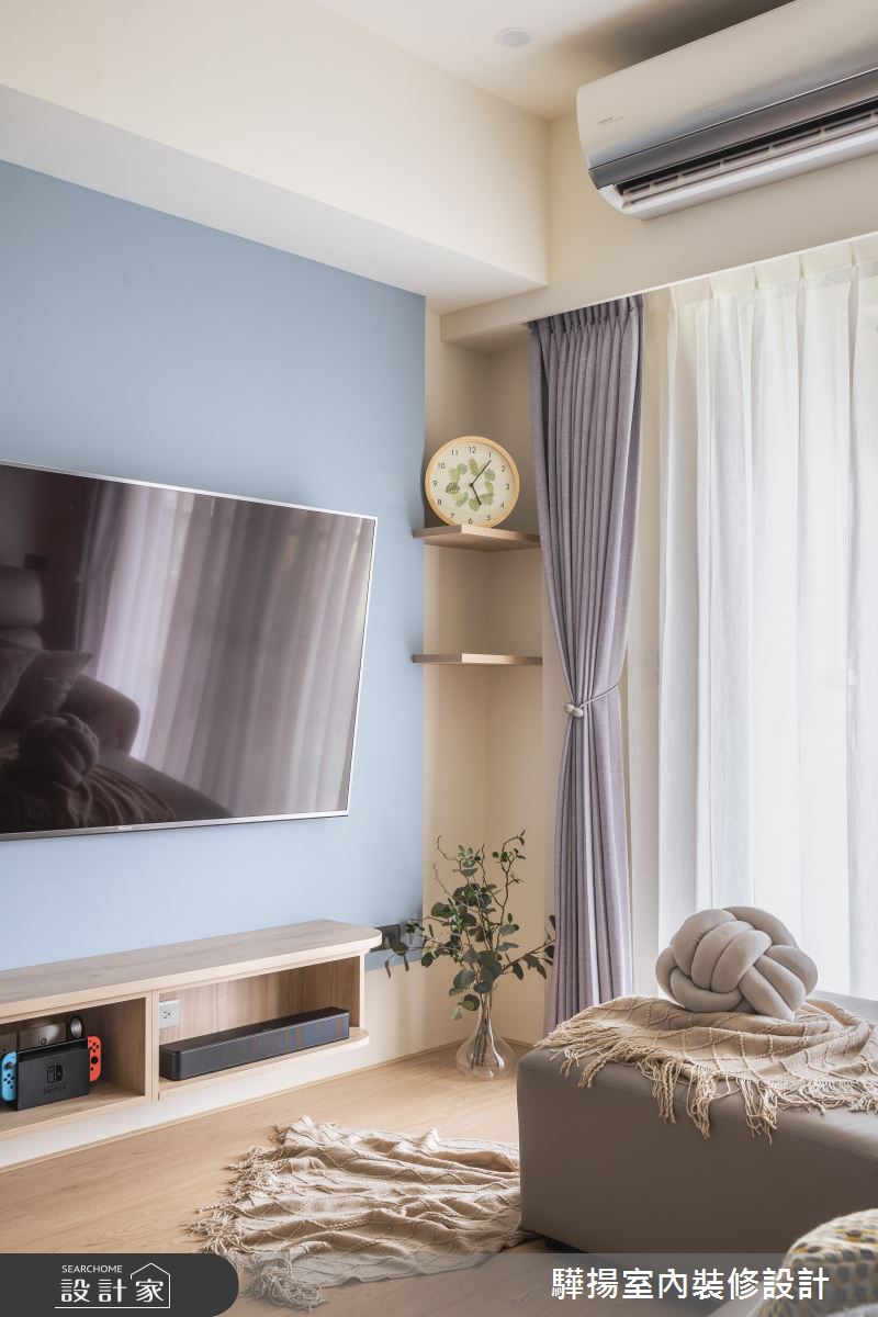 15坪新成屋(5年以下)＿現代風客廳案例圖片＿驊揚室內裝修設計有限公司＿驊揚_60之16