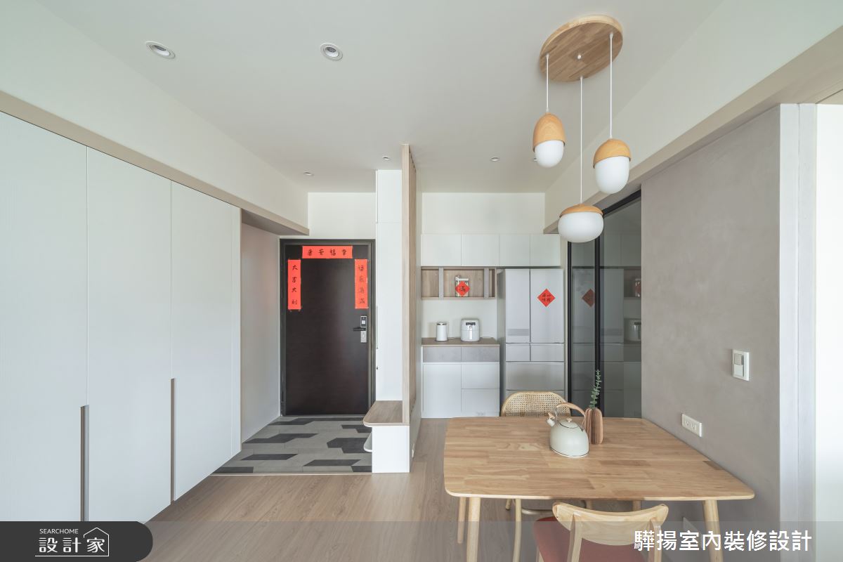 24坪新成屋(5年以下)＿現代風玄關餐廳廚房案例圖片＿驊揚室內裝修設計有限公司＿驊揚_61朗境之5