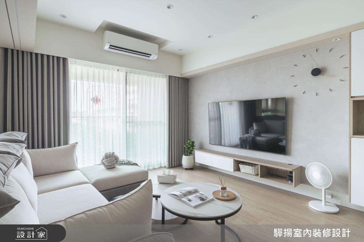 24坪新成屋(5年以下)＿現代風客廳案例圖片＿驊揚室內裝修設計有限公司＿驊揚_61朗境之10