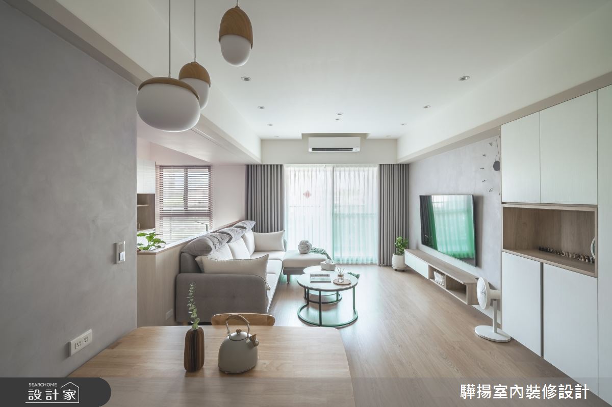 24坪新成屋(5年以下)＿現代風客廳餐廳案例圖片＿驊揚室內裝修設計有限公司＿驊揚_61朗境之11