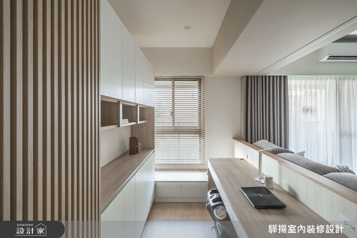 24坪新成屋(5年以下)＿現代風書房工作區臥榻案例圖片＿驊揚室內裝修設計有限公司＿驊揚_61朗境之23