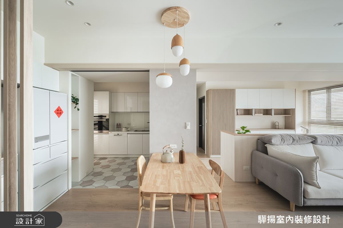 24坪新成屋(5年以下)＿現代風客廳餐廳廚房案例圖片＿驊揚室內裝修設計有限公司＿驊揚_61朗境之29