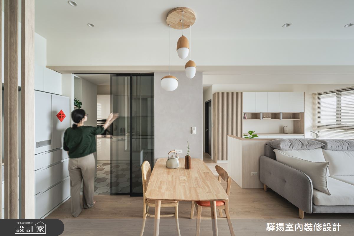 24坪新成屋(5年以下)＿現代風客廳餐廳廚房案例圖片＿驊揚室內裝修設計有限公司＿驊揚_61朗境之30