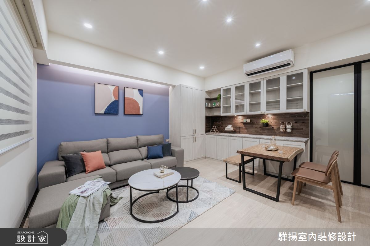 25坪老屋(31~40年)＿現代風客廳餐廳案例圖片＿驊揚室內裝修設計有限公司＿驊揚_62大社透天之4