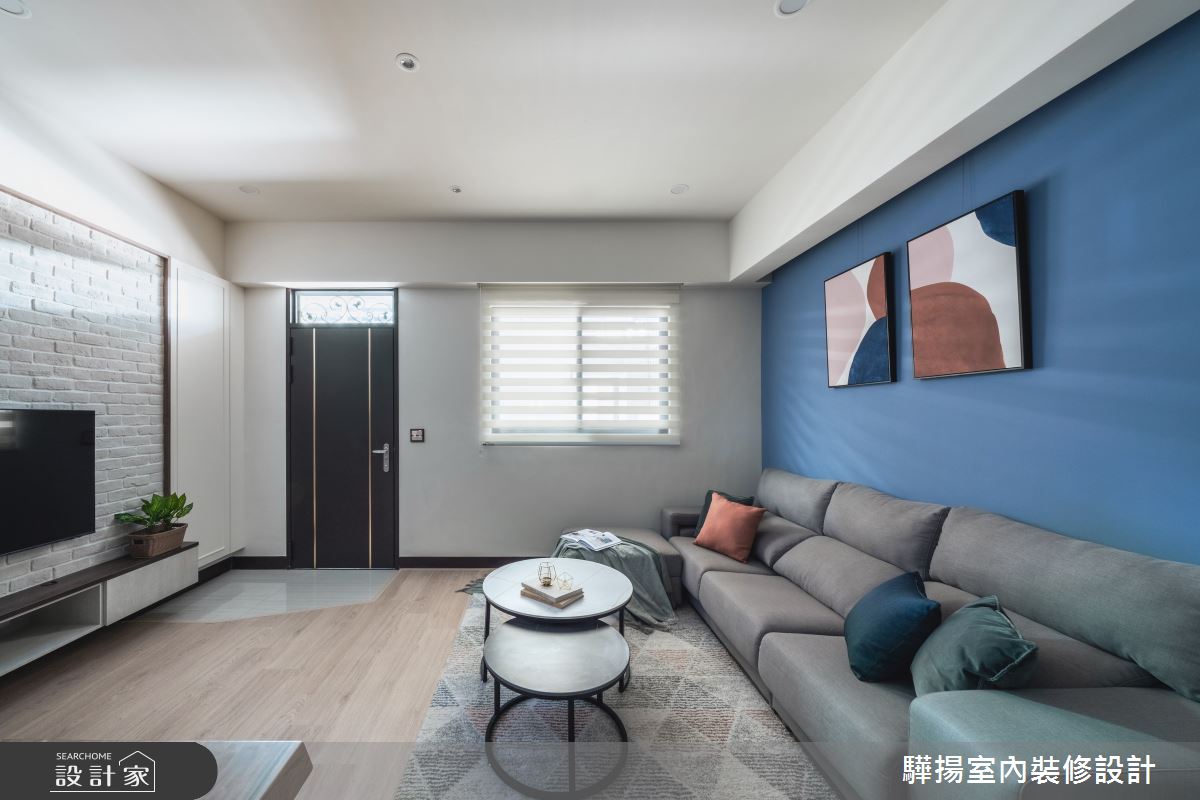 25坪老屋(31~40年)＿現代風玄關客廳案例圖片＿驊揚室內裝修設計有限公司＿驊揚_62大社透天之11