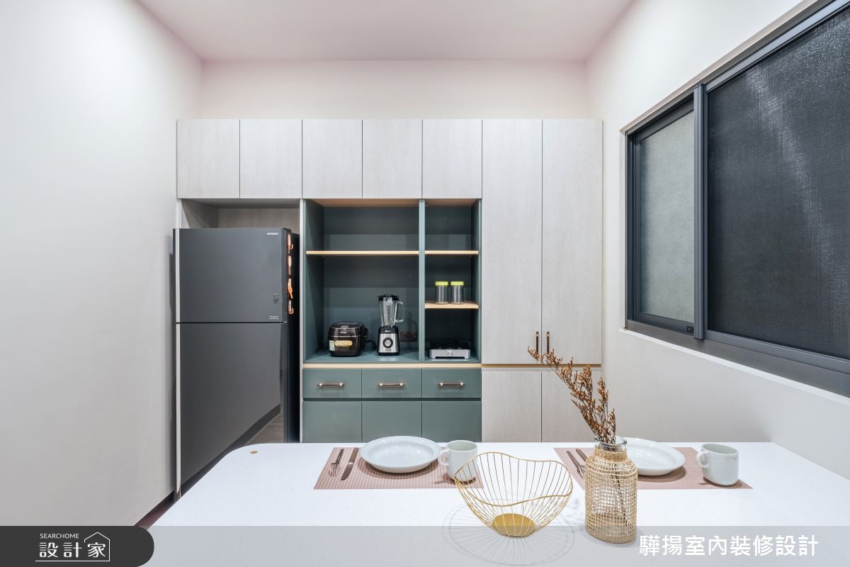 25坪老屋(31~40年)＿現代風餐廳廚房案例圖片＿驊揚室內裝修設計有限公司＿驊揚_62大社透天之17
