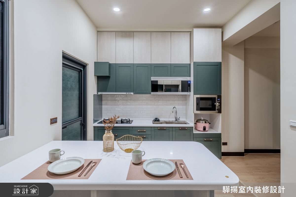 25坪老屋(31~40年)＿現代風餐廳廚房案例圖片＿驊揚室內裝修設計有限公司＿驊揚_62大社透天之18