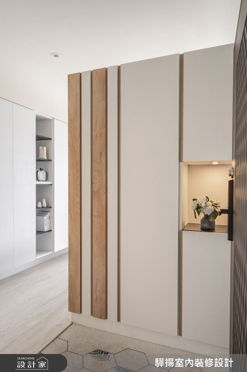 20坪新成屋(5年以下)＿現代風玄關案例圖片＿驊揚室內裝修設計有限公司＿驊揚_63港心之1