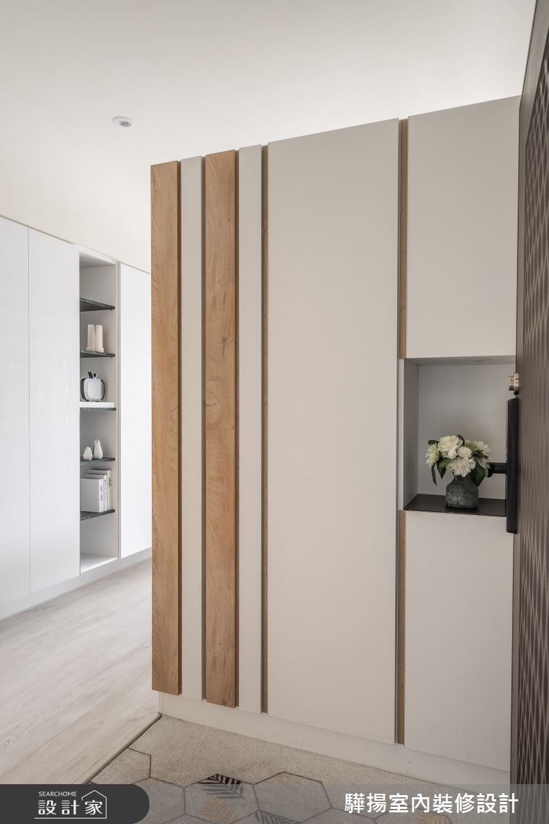 20坪新成屋(5年以下)＿現代風玄關案例圖片＿驊揚室內裝修設計有限公司＿驊揚_63港心之2