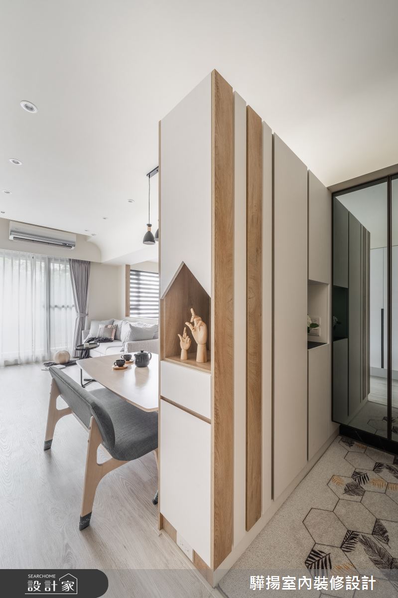 20坪新成屋(5年以下)＿現代風玄關餐廳案例圖片＿驊揚室內裝修設計有限公司＿驊揚_63港心之4