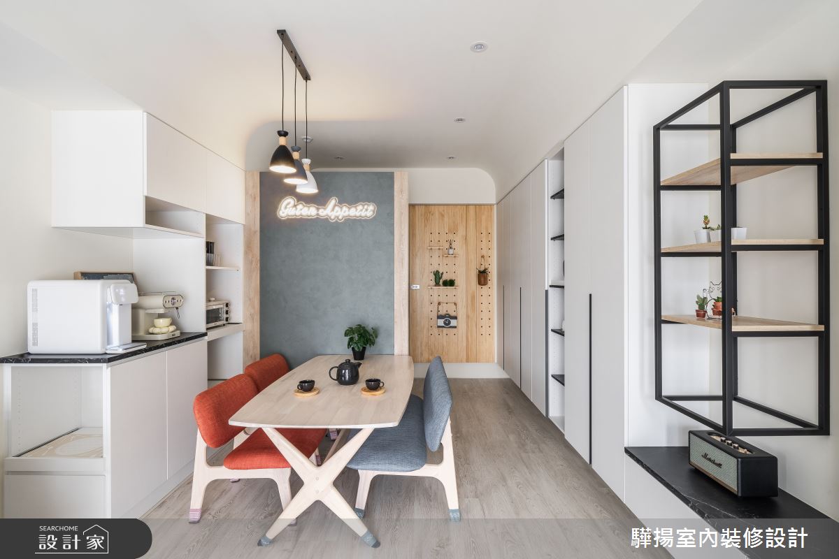 20坪新成屋(5年以下)＿現代風玄關餐廳案例圖片＿驊揚室內裝修設計有限公司＿驊揚_63港心之6