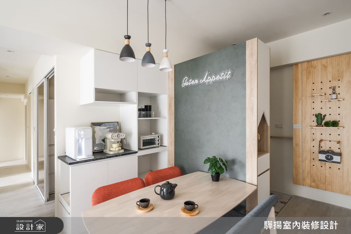 20坪新成屋(5年以下)＿現代風玄關餐廳案例圖片＿驊揚室內裝修設計有限公司＿驊揚_63港心之8