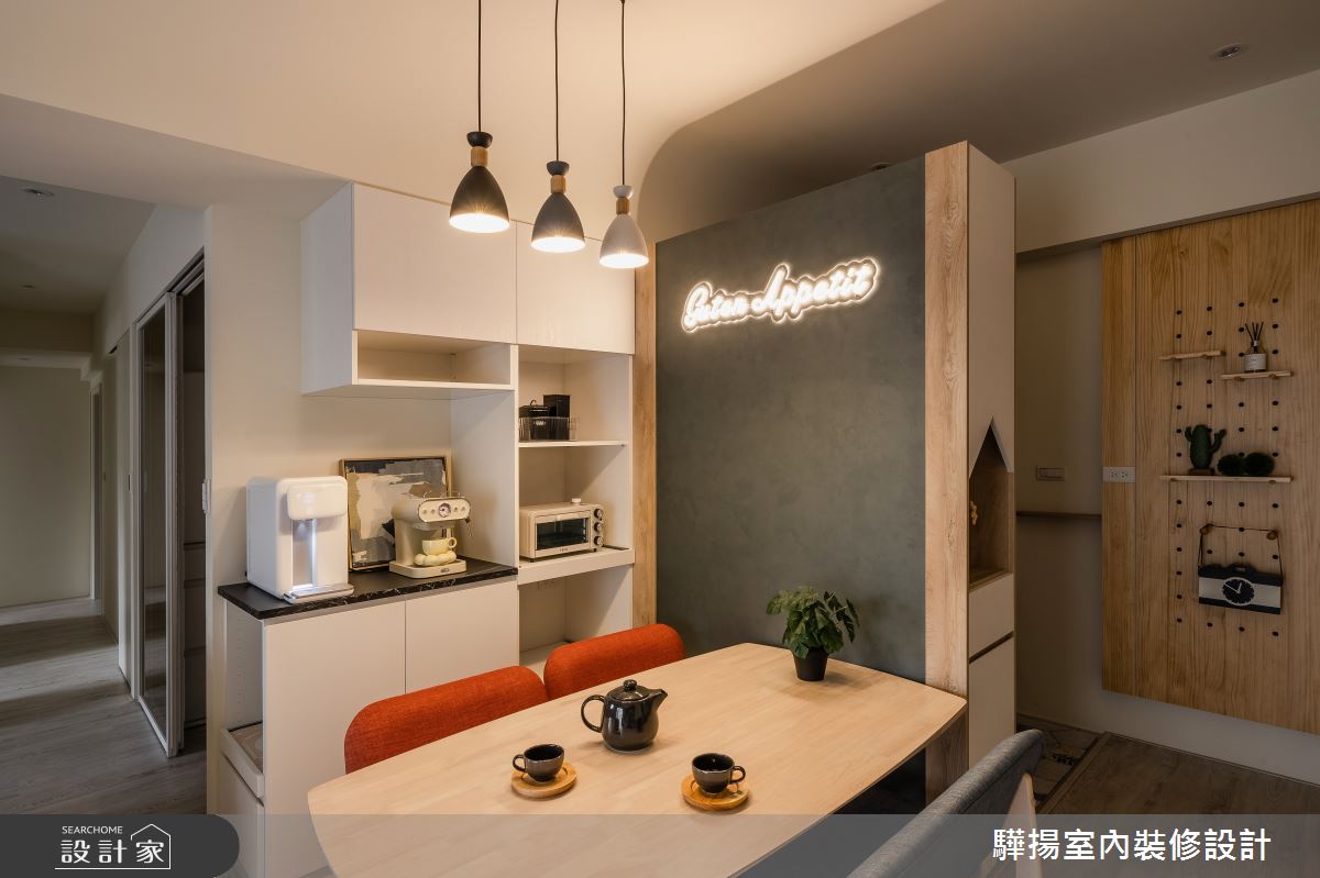 20坪新成屋(5年以下)＿現代風餐廳案例圖片＿驊揚室內裝修設計有限公司＿驊揚_63港心之9
