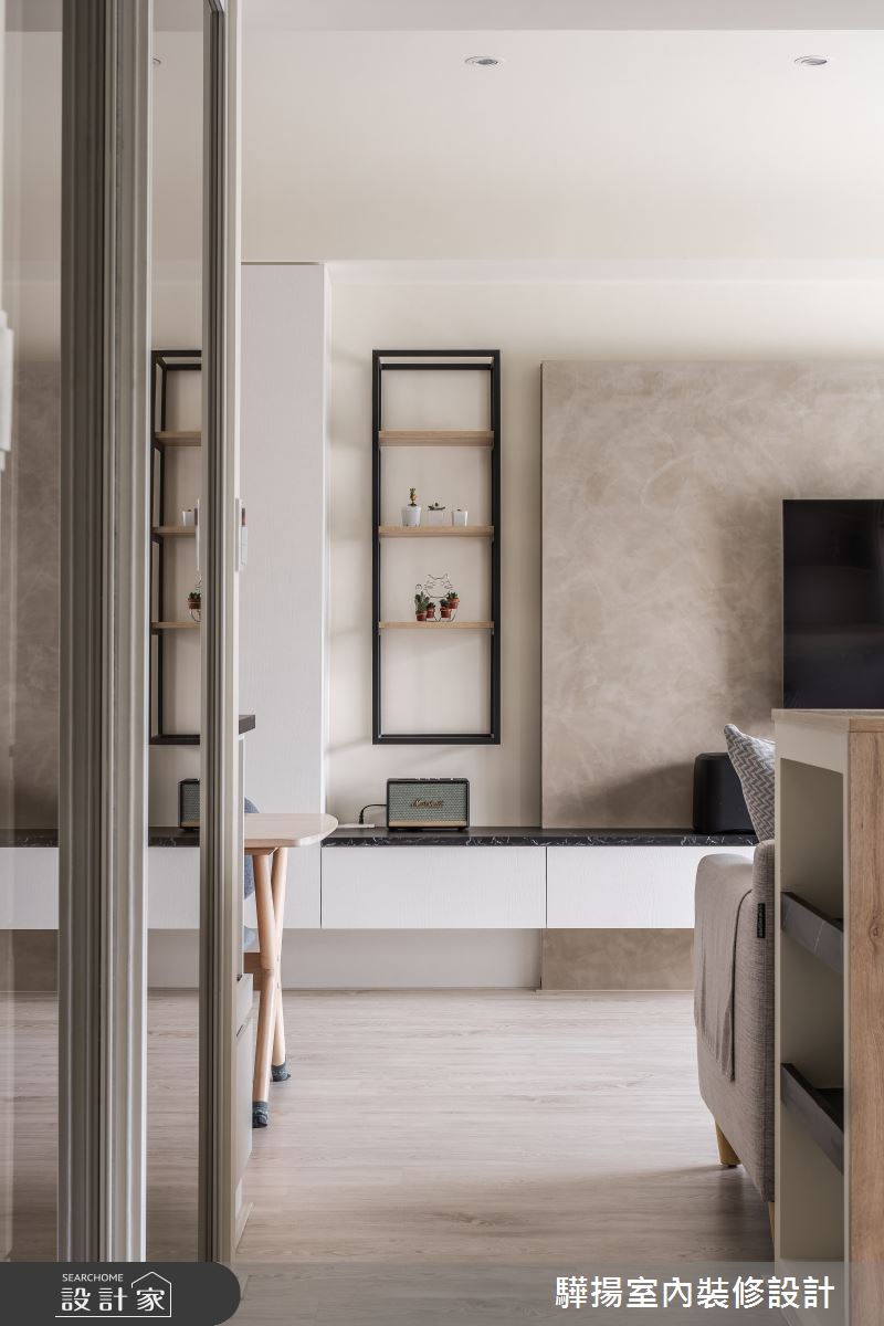 20坪新成屋(5年以下)＿現代風走廊案例圖片＿驊揚室內裝修設計有限公司＿驊揚_63港心之20