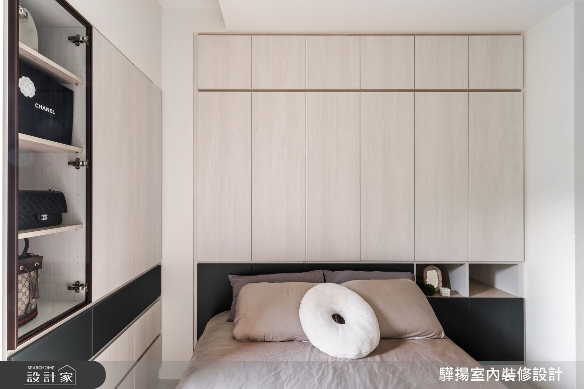 20坪新成屋(5年以下)＿現代風臥室案例圖片＿驊揚室內裝修設計有限公司＿驊揚_63港心之24