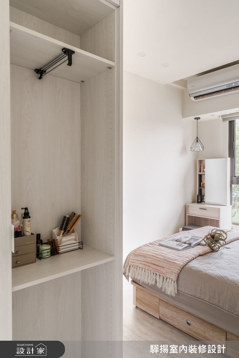 20坪新成屋(5年以下)＿現代風臥室案例圖片＿驊揚室內裝修設計有限公司＿驊揚_63港心之21