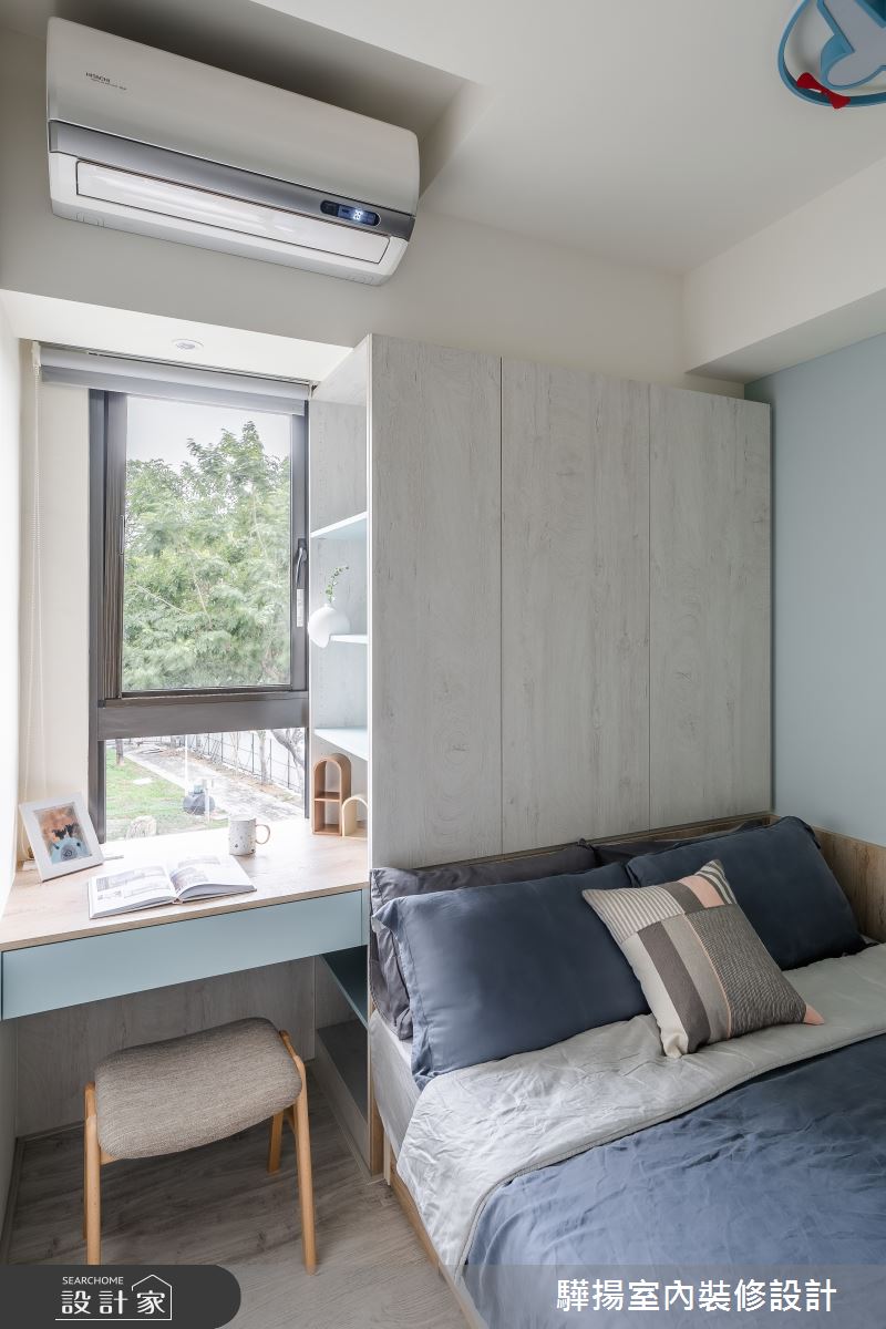 20坪新成屋(5年以下)＿現代風臥室案例圖片＿驊揚室內裝修設計有限公司＿驊揚_63港心之26