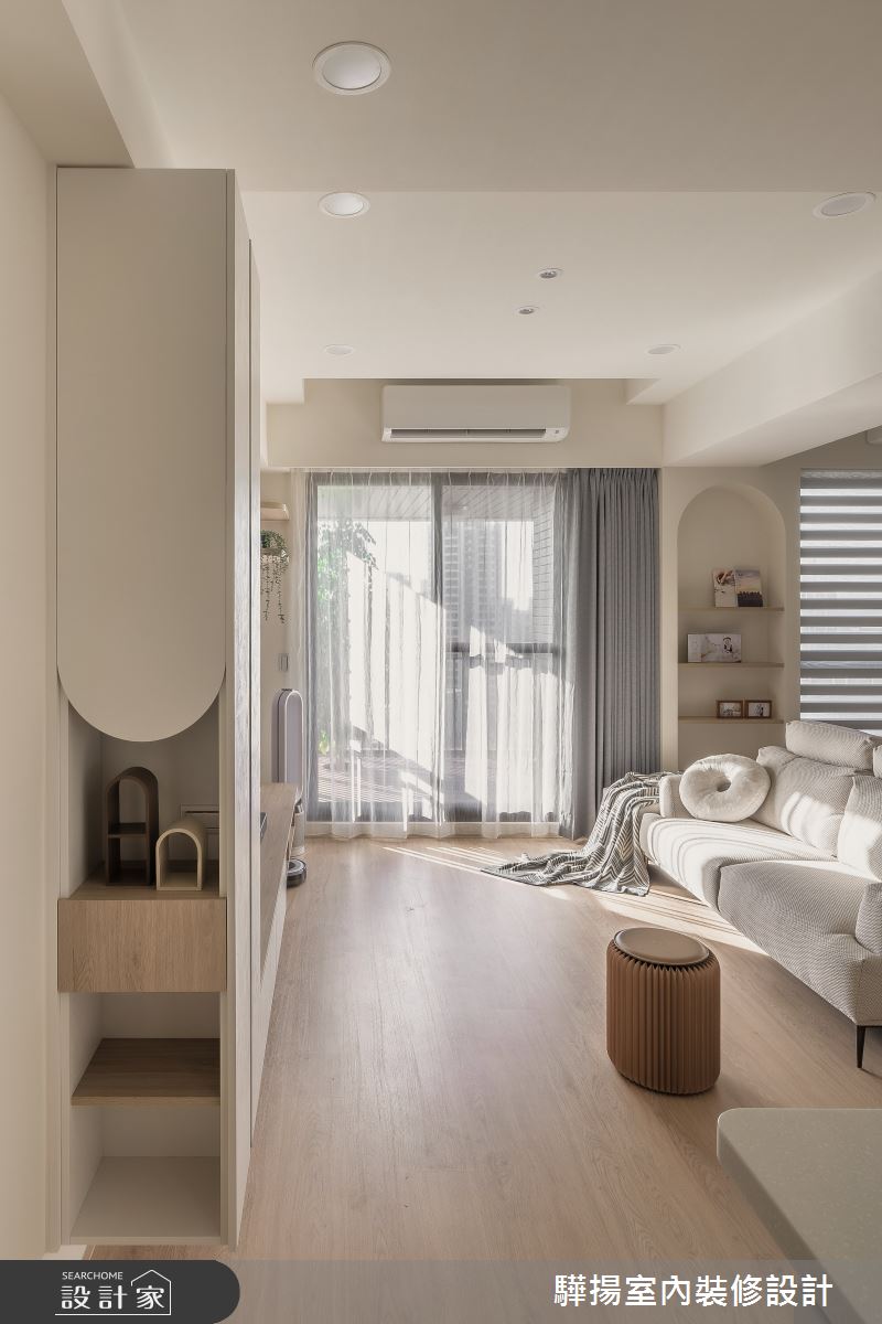 19坪新成屋(5年以下)＿簡約風客廳案例圖片＿驊揚室內裝修設計有限公司＿驊揚_64日式簡約風新成屋融合無印良品之7