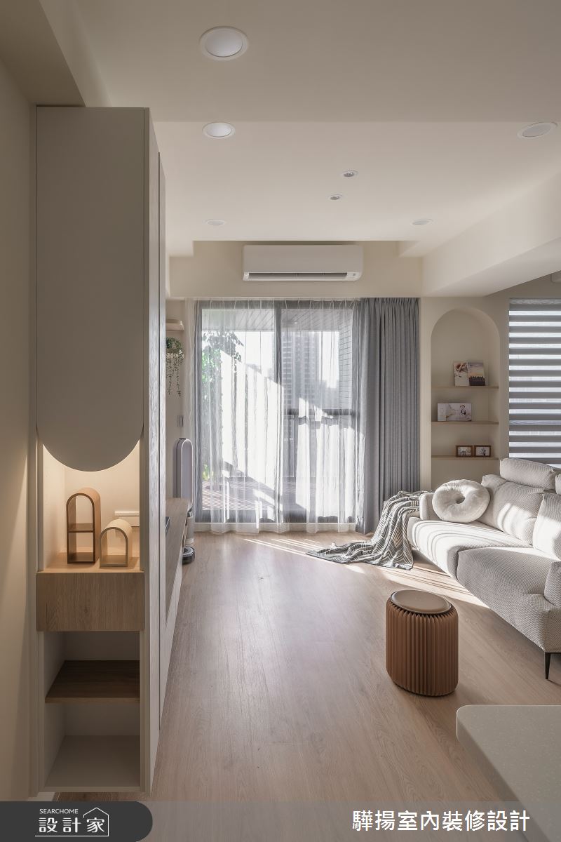 19坪新成屋(5年以下)＿簡約風客廳案例圖片＿驊揚室內裝修設計有限公司＿驊揚_64日式簡約風新成屋融合無印良品之8