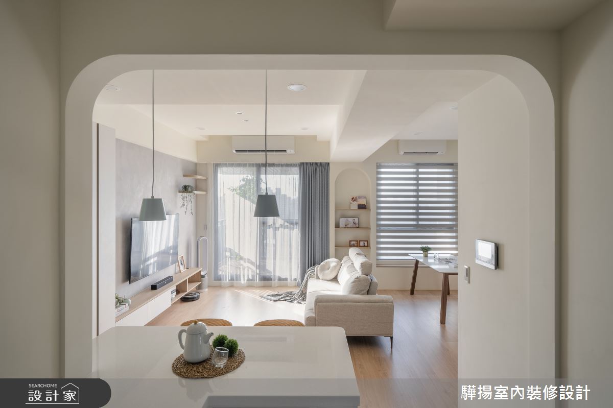 19坪新成屋(5年以下)＿簡約風客廳餐廳案例圖片＿驊揚室內裝修設計有限公司＿驊揚_64日式簡約風新成屋融合無印良品之10