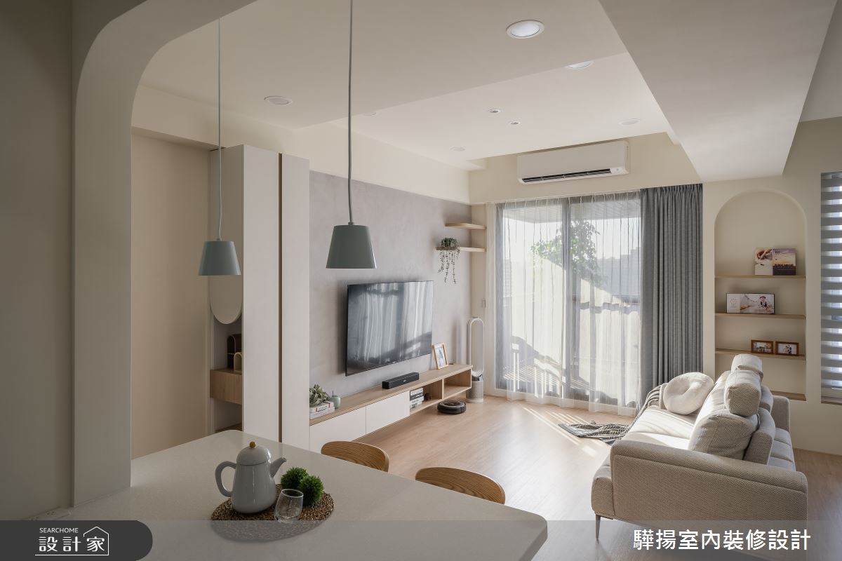 19坪新成屋(5年以下)＿簡約風客廳餐廳案例圖片＿驊揚室內裝修設計有限公司＿驊揚_64日式簡約風新成屋融合無印良品之13