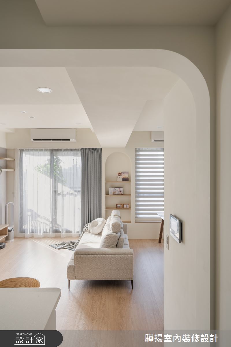 19坪新成屋(5年以下)＿簡約風客廳案例圖片＿驊揚室內裝修設計有限公司＿驊揚_64日式簡約風新成屋融合無印良品之15