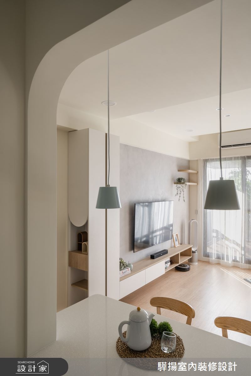 19坪新成屋(5年以下)＿簡約風客廳案例圖片＿驊揚室內裝修設計有限公司＿驊揚_64日式簡約風新成屋融合無印良品之14