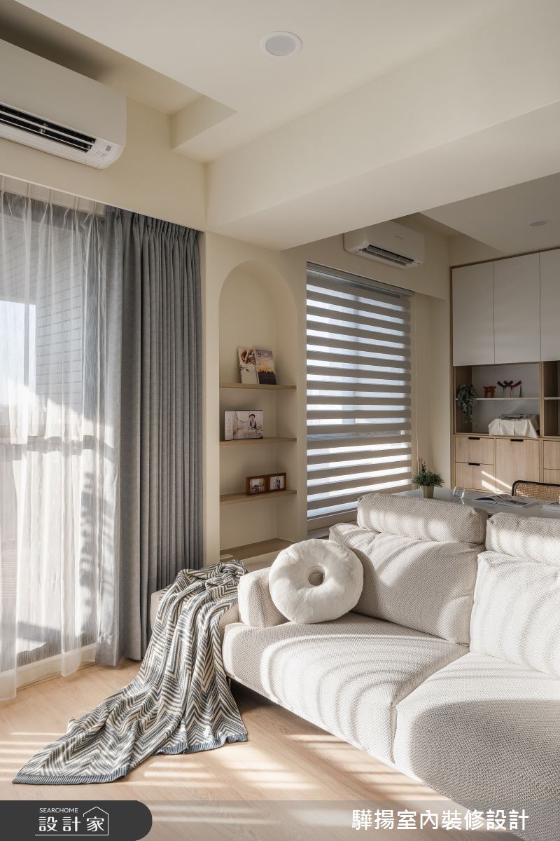 19坪新成屋(5年以下)＿簡約風客廳案例圖片＿驊揚室內裝修設計有限公司＿驊揚_64日式簡約風新成屋融合無印良品之21