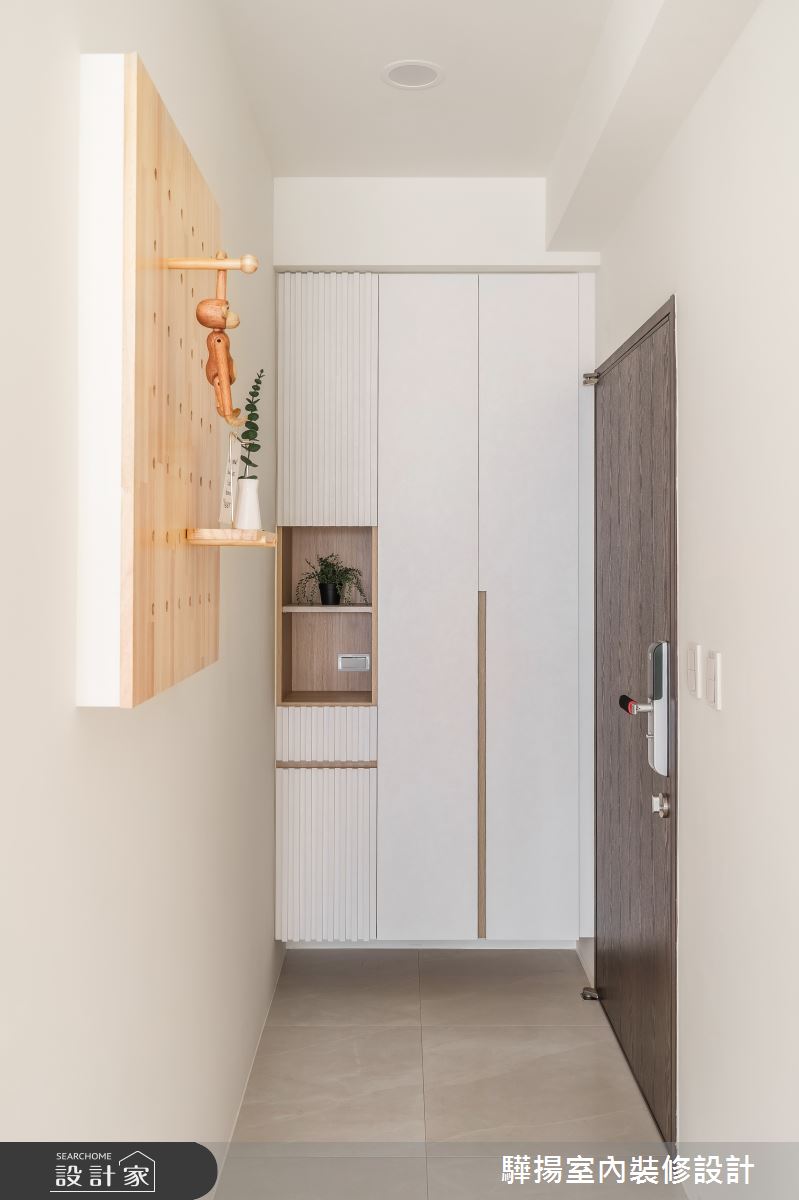 19坪新成屋(5年以下)＿簡約風玄關案例圖片＿驊揚室內裝修設計有限公司＿驊揚_64日式簡約風新成屋融合無印良品之2