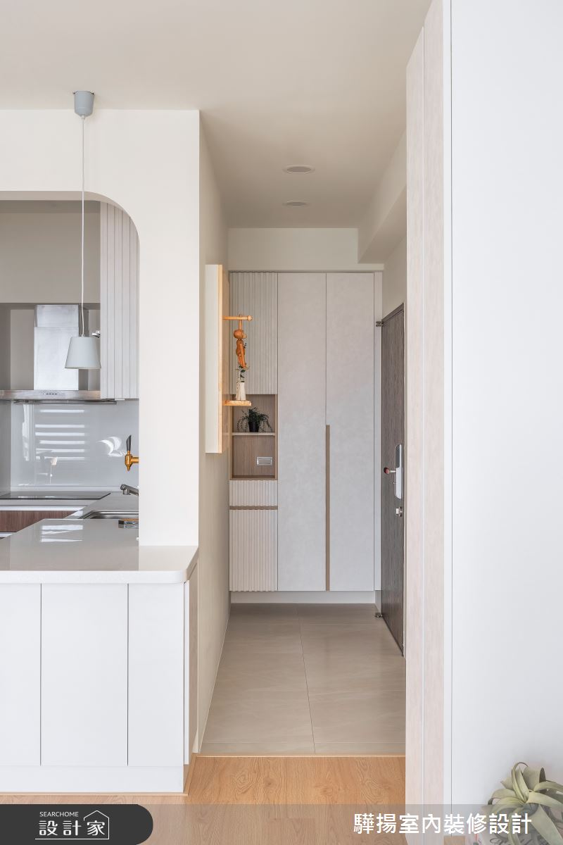 19坪新成屋(5年以下)＿簡約風玄關案例圖片＿驊揚室內裝修設計有限公司＿驊揚_64日式簡約風新成屋融合無印良品之5