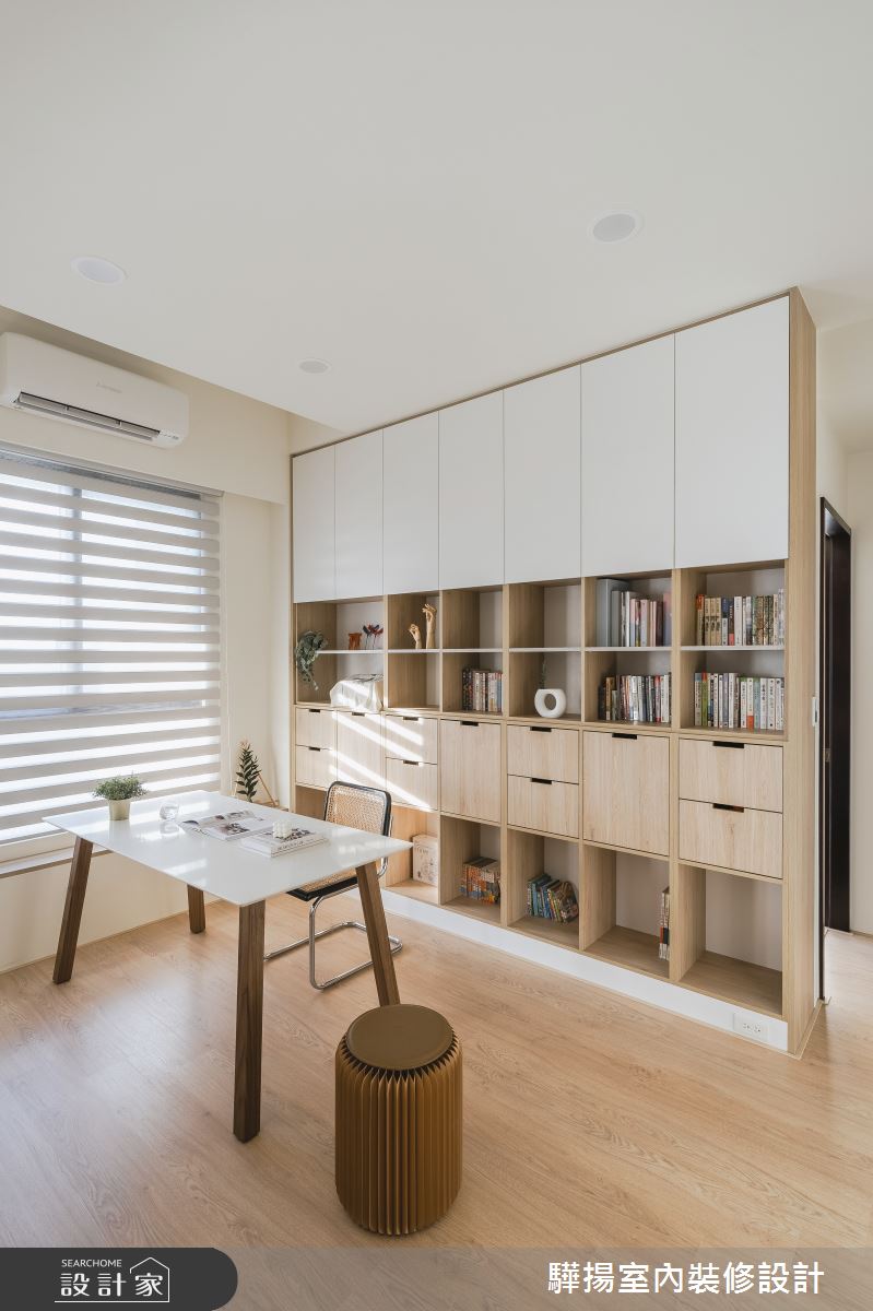 19坪新成屋(5年以下)＿簡約風書房工作區案例圖片＿驊揚室內裝修設計有限公司＿驊揚_64日式簡約風新成屋融合無印良品之25