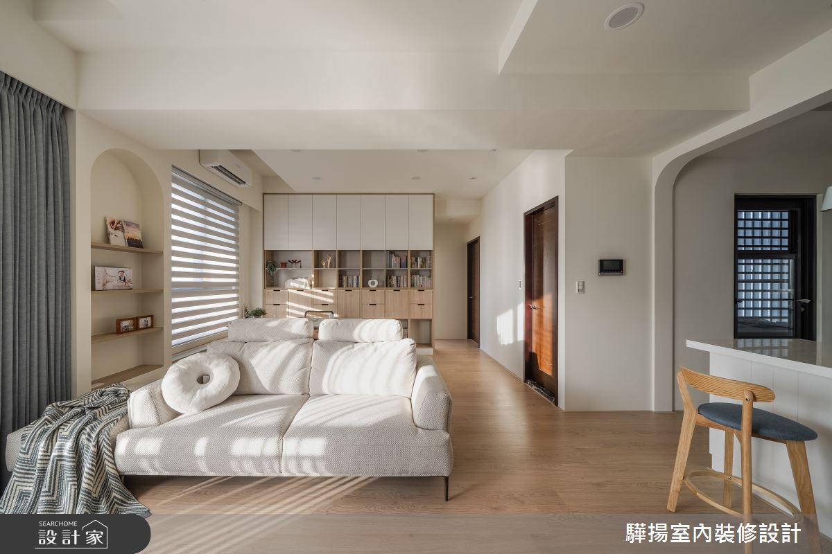 19坪新成屋(5年以下)＿簡約風客廳餐廳吧檯走廊案例圖片＿驊揚室內裝修設計有限公司＿驊揚_64日式簡約風新成屋融合無印良品之23