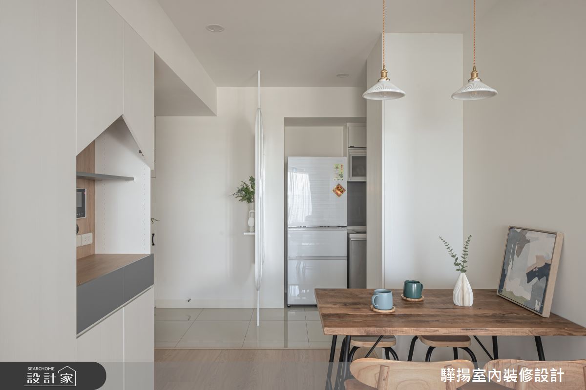 17坪新成屋(5年以下)＿現代風餐廳廚房案例圖片＿驊揚室內裝修設計有限公司＿驊揚_65心灣LRT之6
