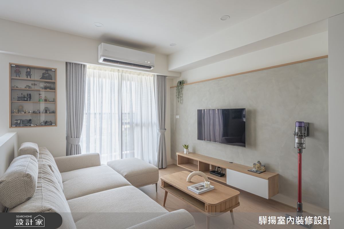 17坪新成屋(5年以下)＿現代風客廳案例圖片＿驊揚室內裝修設計有限公司＿驊揚_65心灣LRT之8