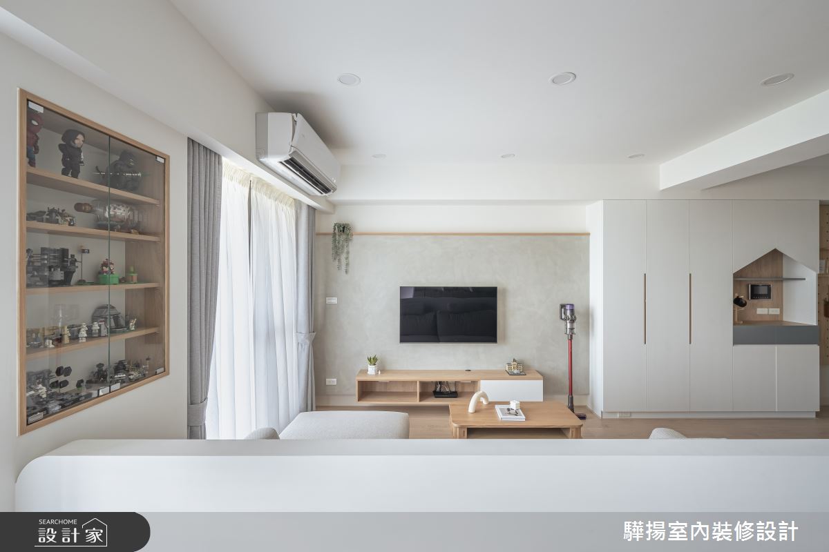 17坪新成屋(5年以下)＿現代風客廳案例圖片＿驊揚室內裝修設計有限公司＿驊揚_65心灣LRT之10