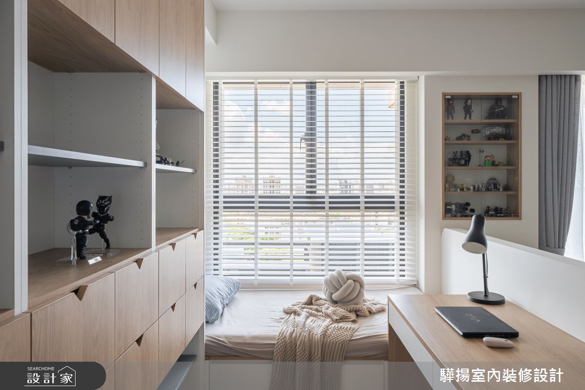 17坪新成屋(5年以下)＿現代風書房工作區臥榻案例圖片＿驊揚室內裝修設計有限公司＿驊揚_65心灣LRT之11