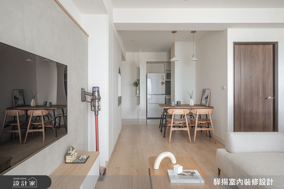 17坪新成屋(5年以下)＿現代風客廳餐廳廚房案例圖片＿驊揚室內裝修設計有限公司＿驊揚_65心灣LRT之20