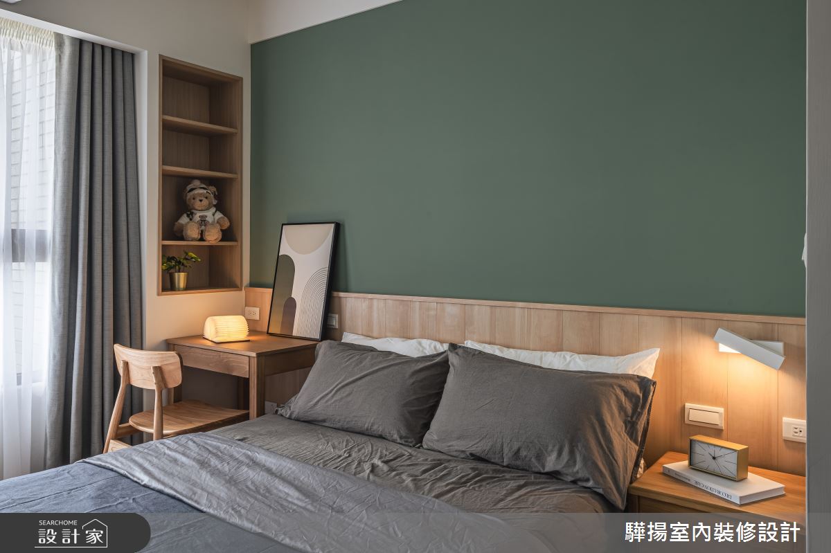 17坪新成屋(5年以下)＿現代風臥室案例圖片＿驊揚室內裝修設計有限公司＿驊揚_65心灣LRT之21