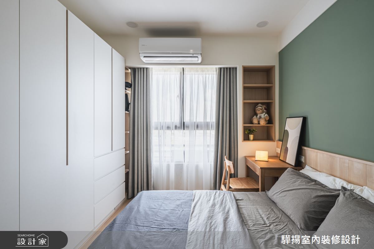 17坪新成屋(5年以下)＿現代風臥室案例圖片＿驊揚室內裝修設計有限公司＿驊揚_65心灣LRT之22