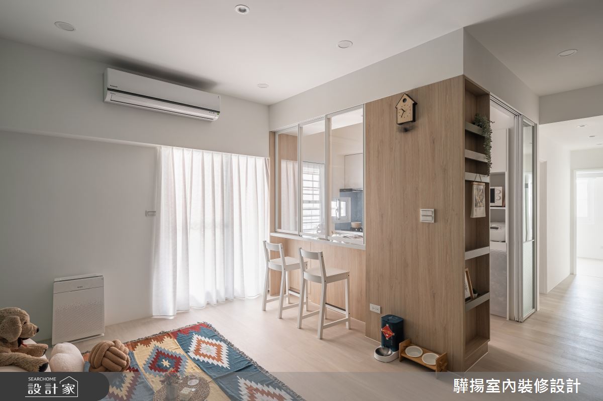 19坪老屋(16~30年)＿現代風客廳餐廳廚房吧檯案例圖片＿驊揚室內裝修設計有限公司＿驊揚_67之7