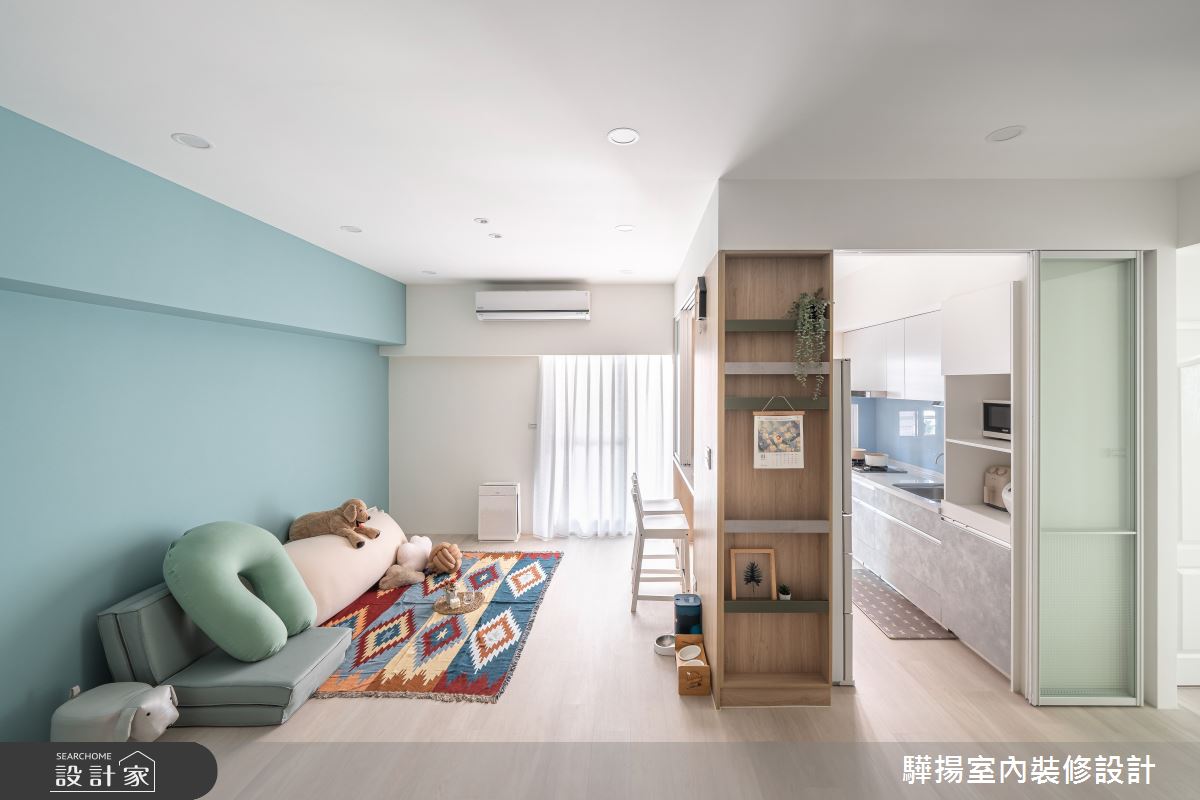 19坪老屋(16~30年)＿現代風客廳廚房吧檯案例圖片＿驊揚室內裝修設計有限公司＿驊揚_67之10