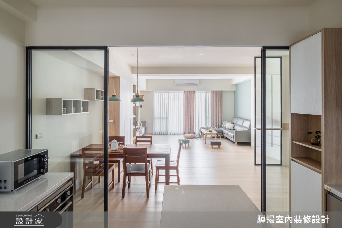65坪新成屋(5年以下)＿現代風客廳餐廳廚房案例圖片＿驊揚室內裝修設計有限公司＿驊揚_68之4